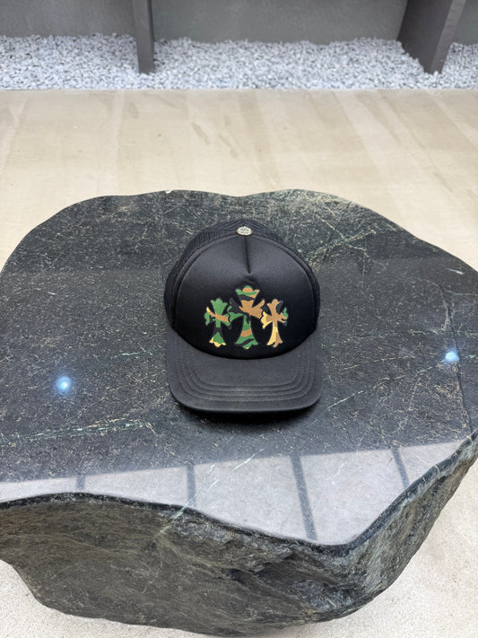 Chrome Hearts Camo cross cap