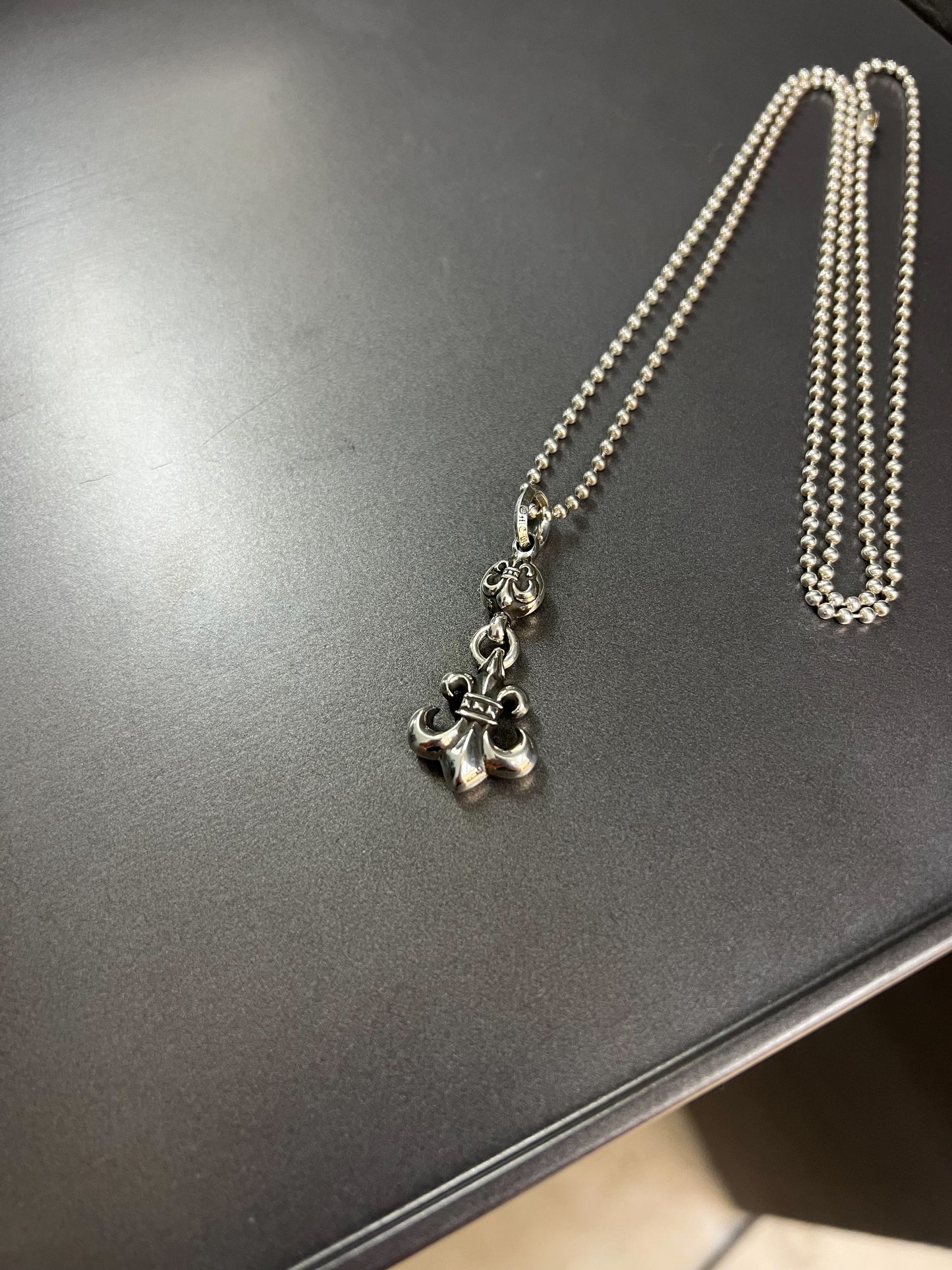 Chrome Hearts Ball Fleur Pendant