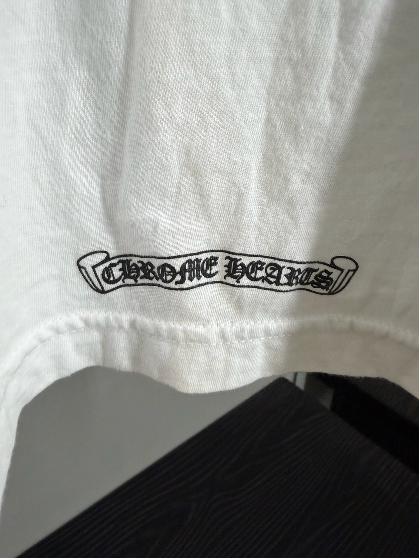 Chrome Hearts Scroll Logo Pocket T-Shirt
