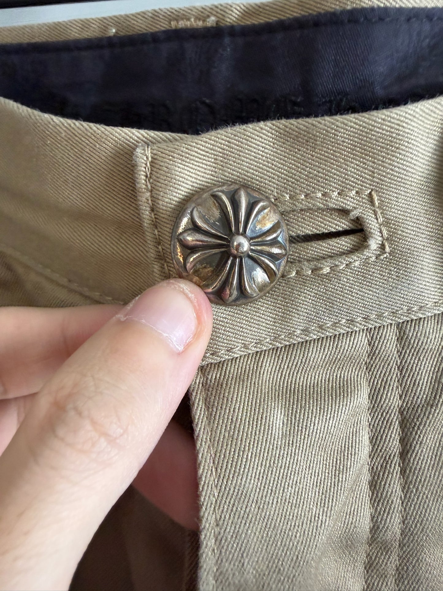 Chrome Hearts Cross Patch Chino Pants