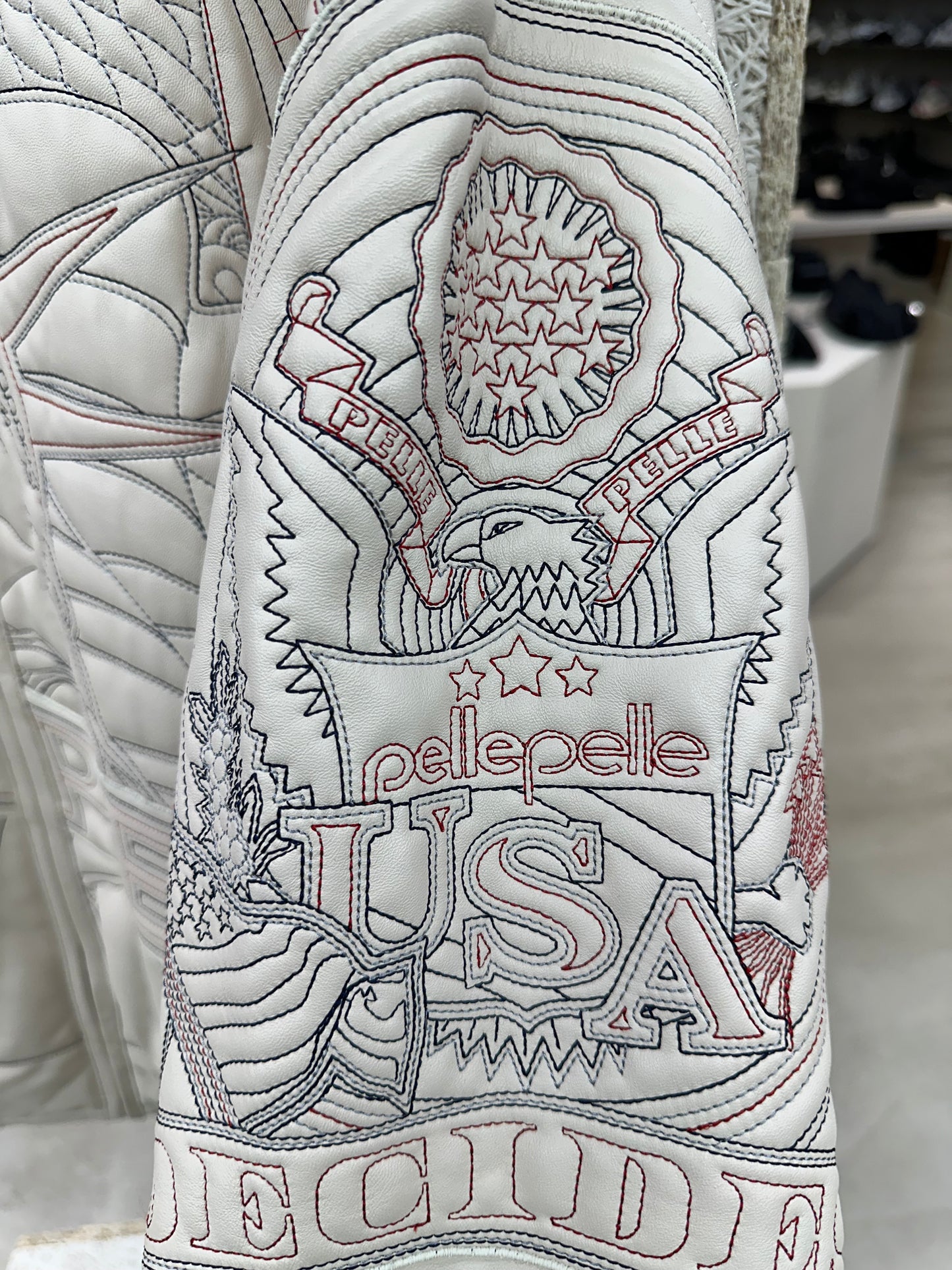 Pellepelle wdw Cathedral Leather Jacket