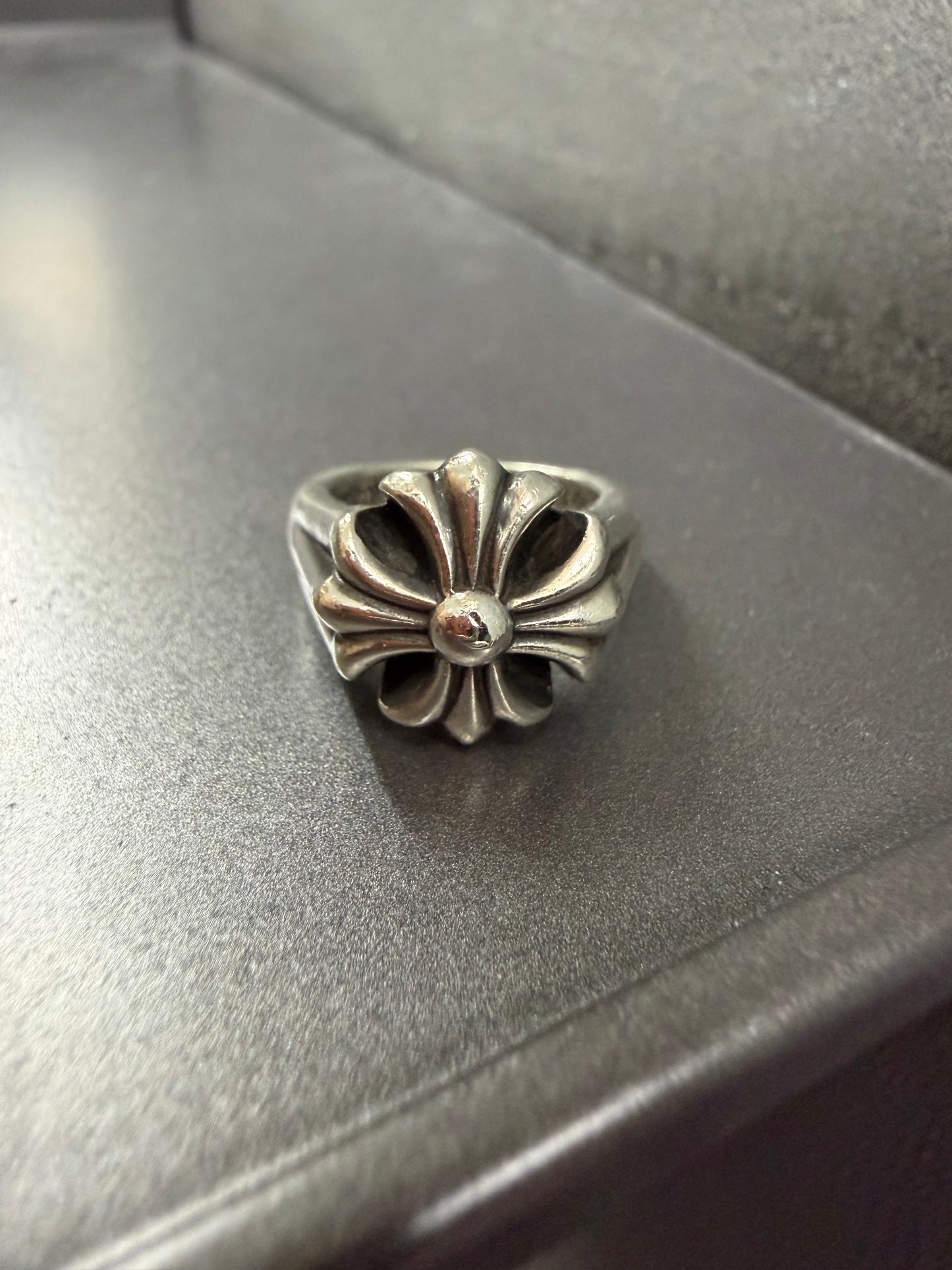Chrome Hearts Cut Out Maltese Plus Ring L
