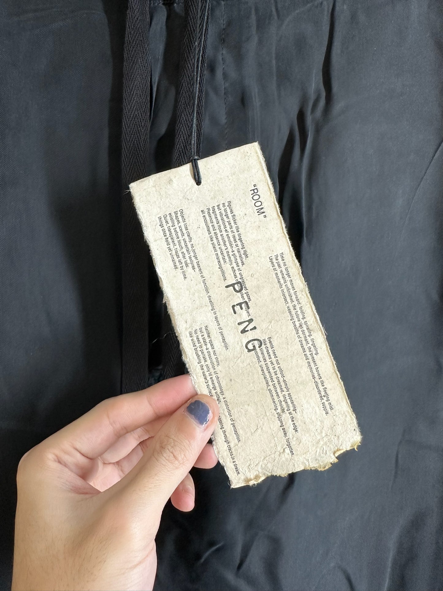 Peng Tai Waist Drawstring Pants