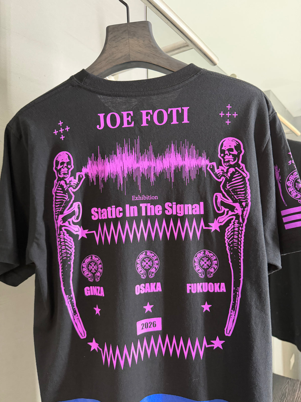 Chrome Hearts JOE FOTI Exhibition Japan 2026 T-Shirt