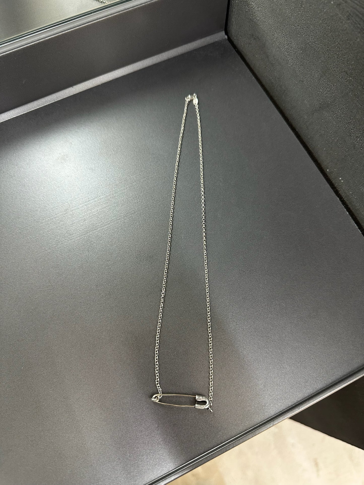 Chrome Hearts Safety Pin Necklace 50cm