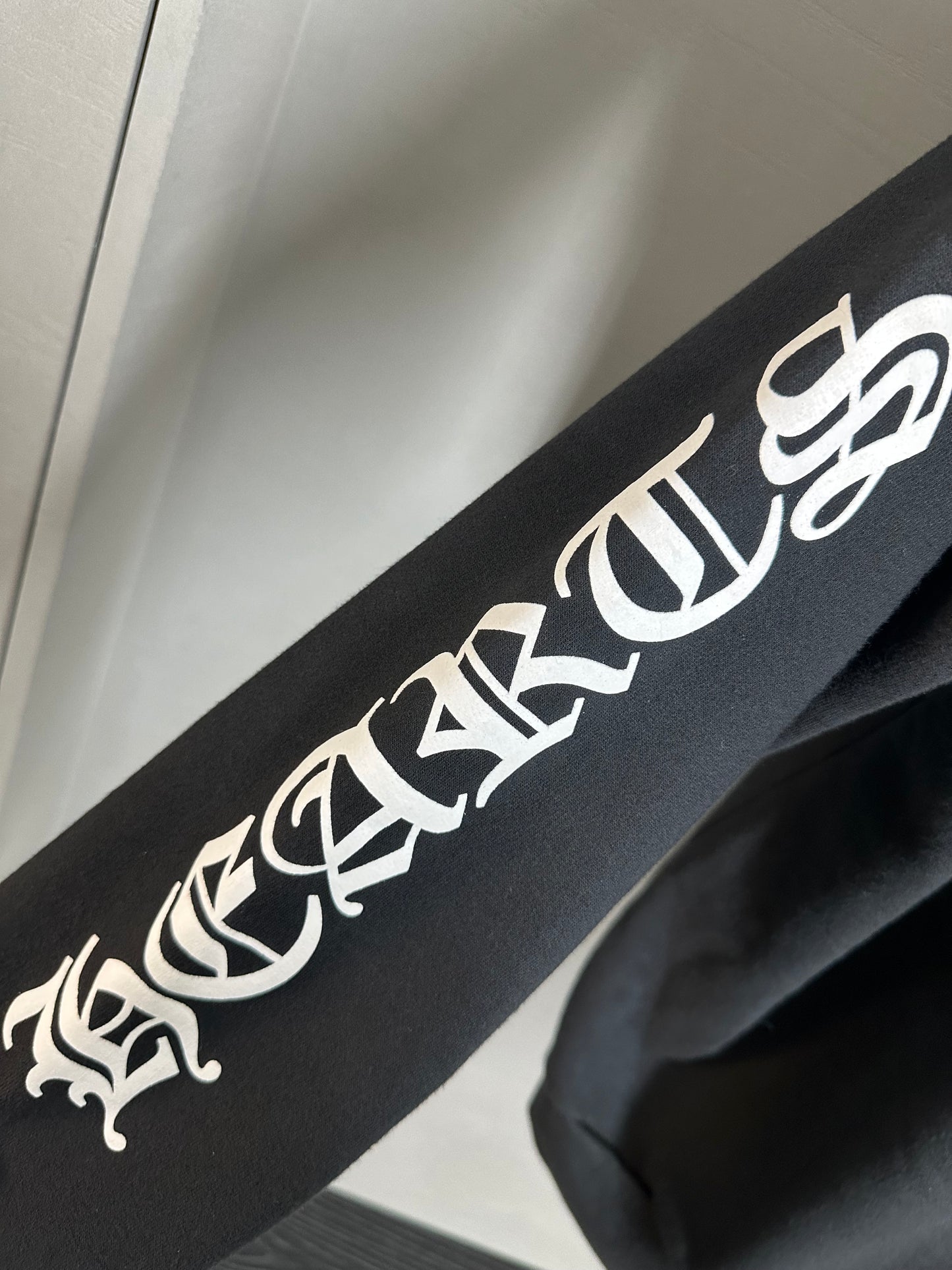 Chrome Hearts Gothic Script Zip-up