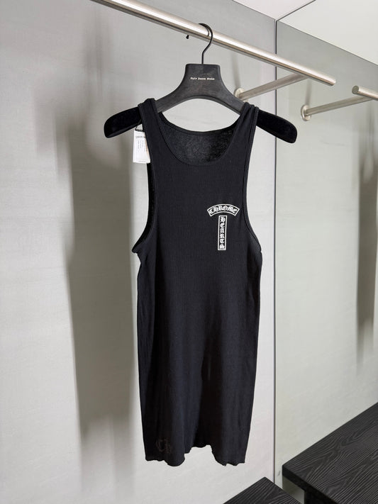 Chrome Hearts T-bar Back Logo Cross Tank Top