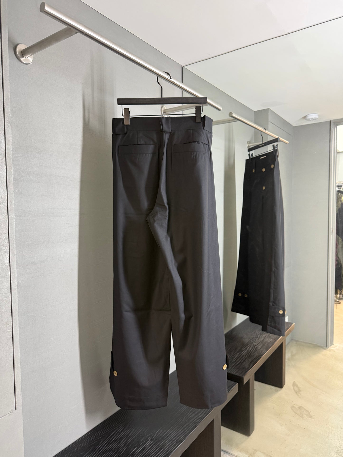 TONDOLO WOOL TERREUM TROUSERS