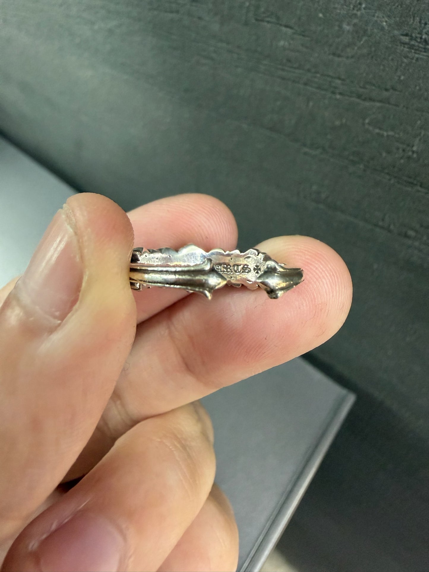 Chrome Hearts Baby Classic Paved Floral Ring