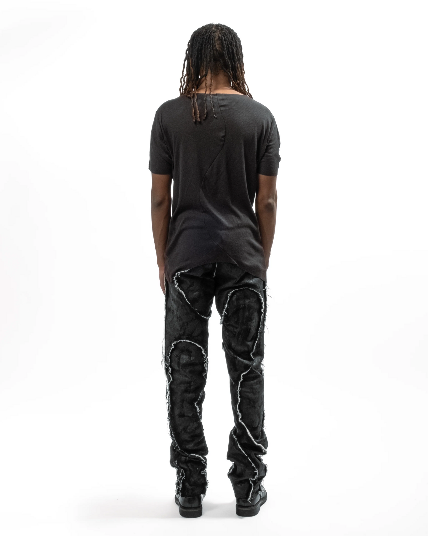 JAS Black Single Layer T-Shirt