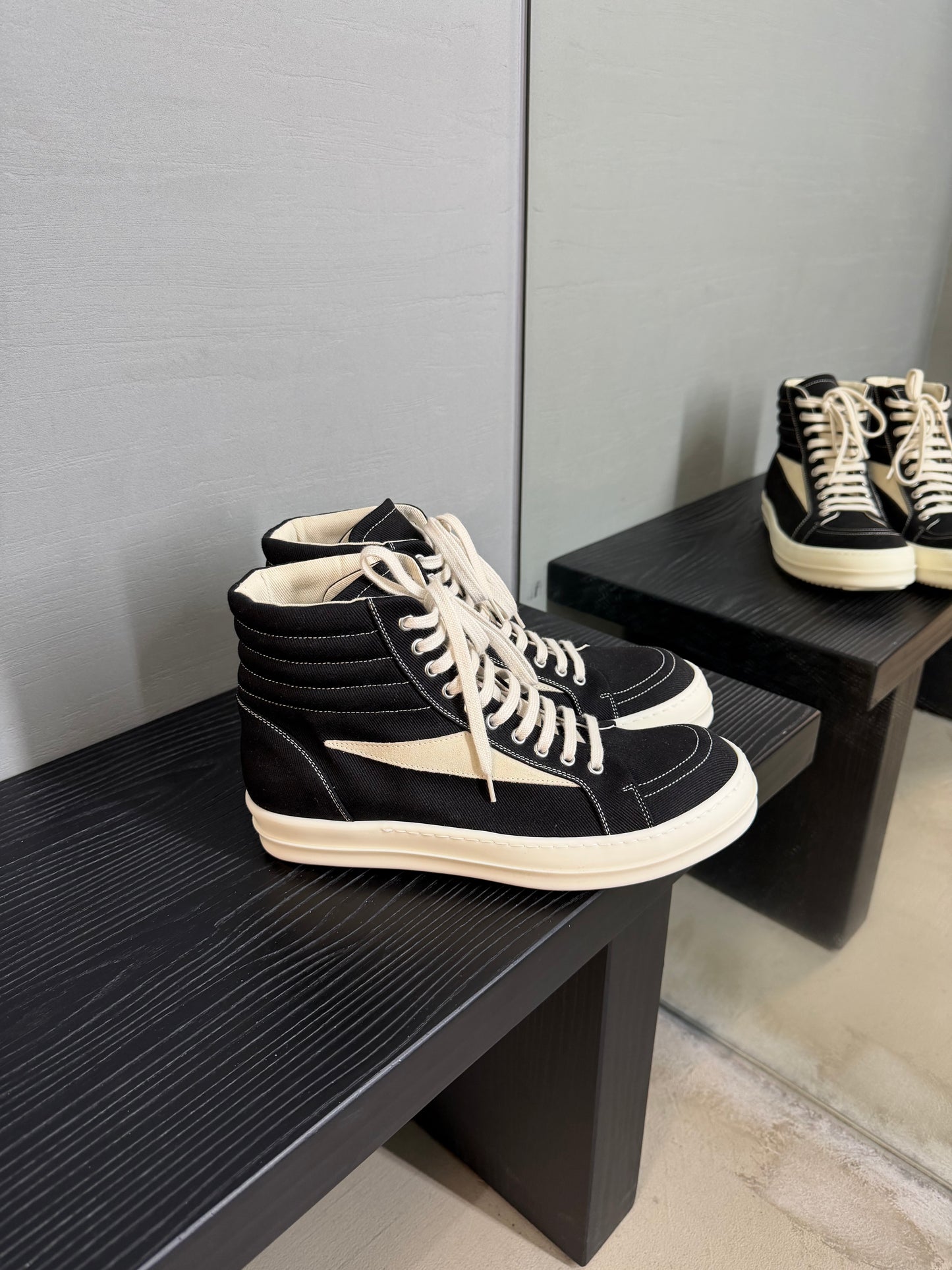 Rick Owens DRKSHDW Vintage High Sneakers