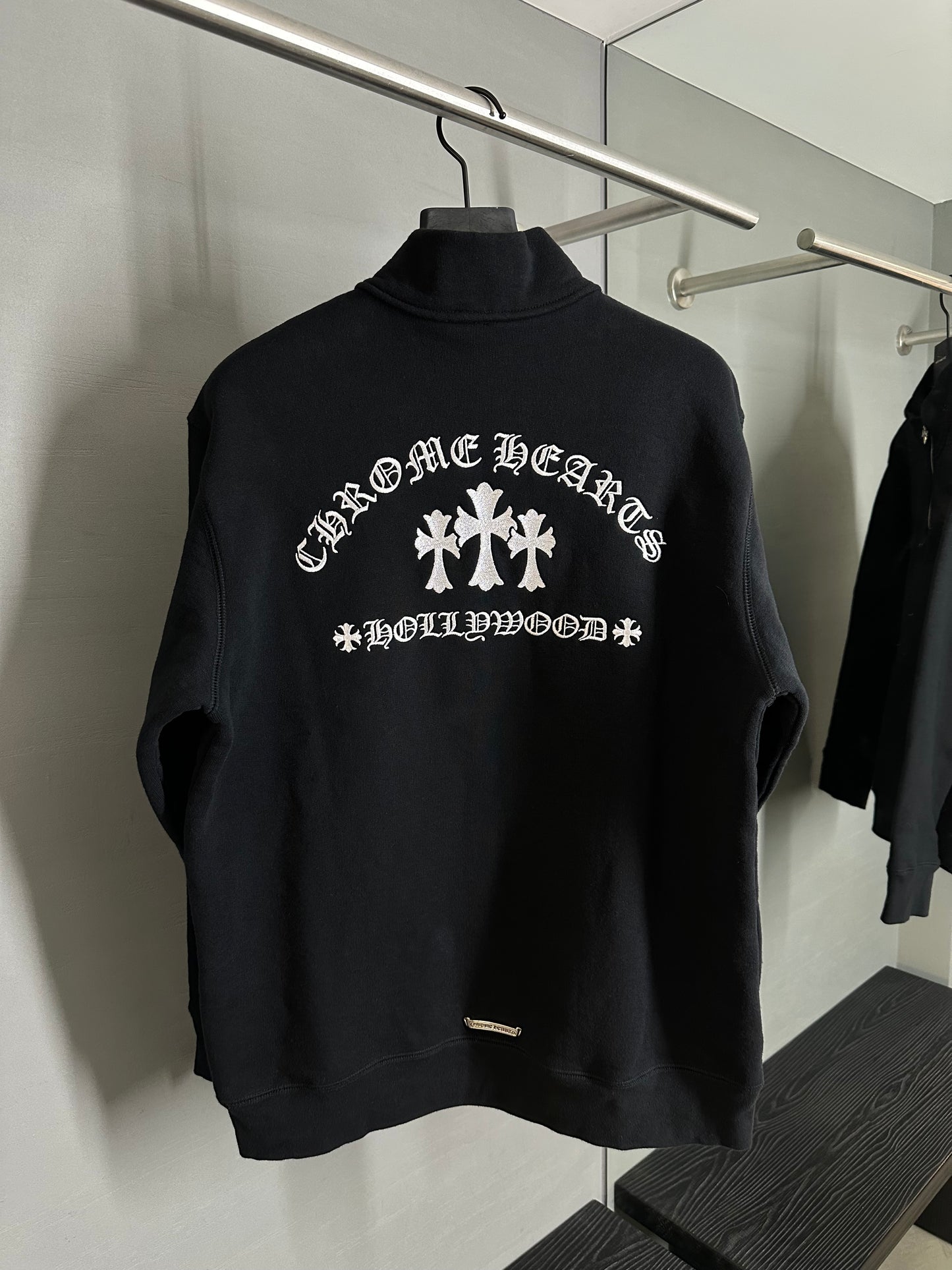 Chrome Hearts 'Sailon' Quarter Zip Sweatshirt