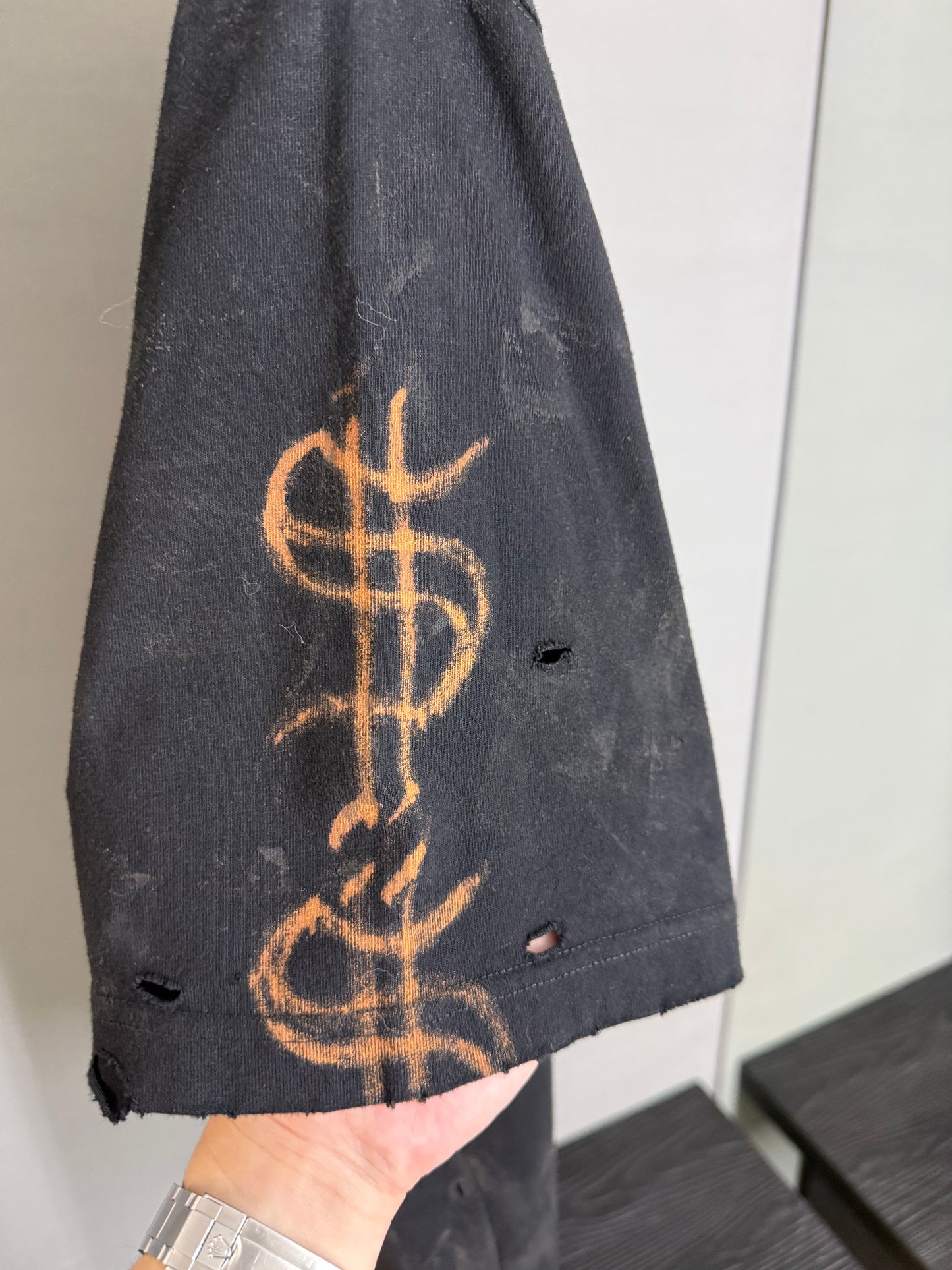 Balenciaga Paris Moon Upside Down Oversized T-Shirt