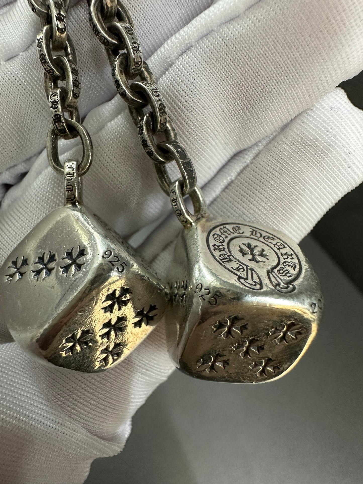Chrome Hearts Dice Lobster Keychain