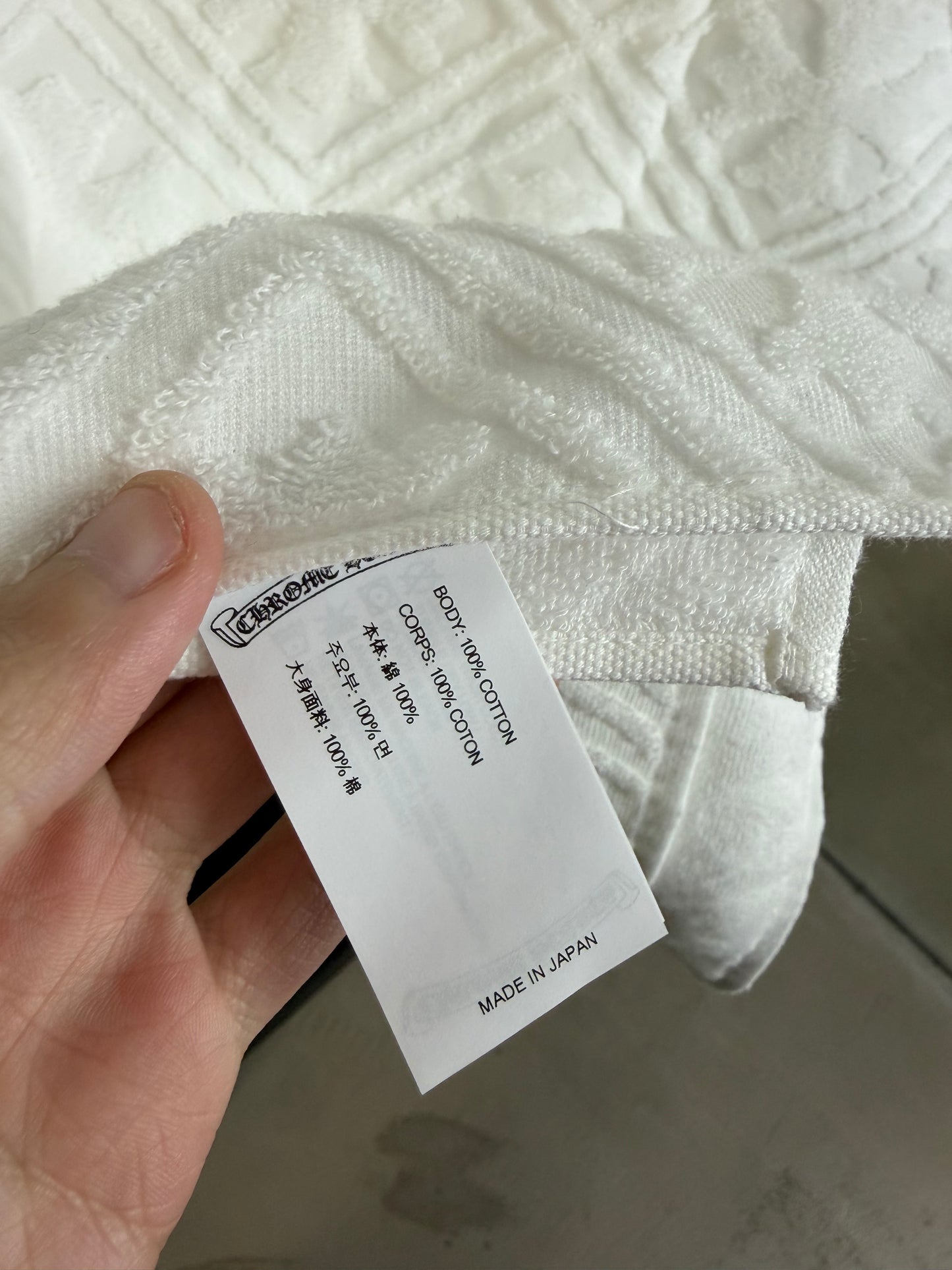 Chrome Hearts Cross Plus Towel