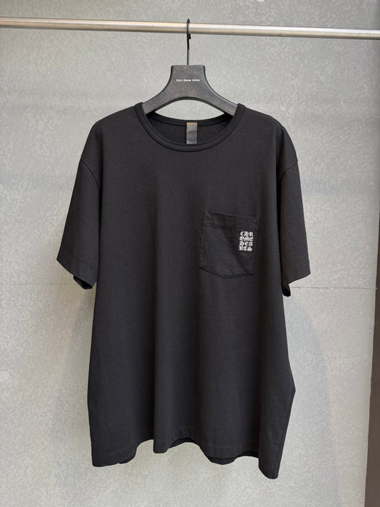 Chrome Hearts Sanskrit Cross Embroidered T-shirt