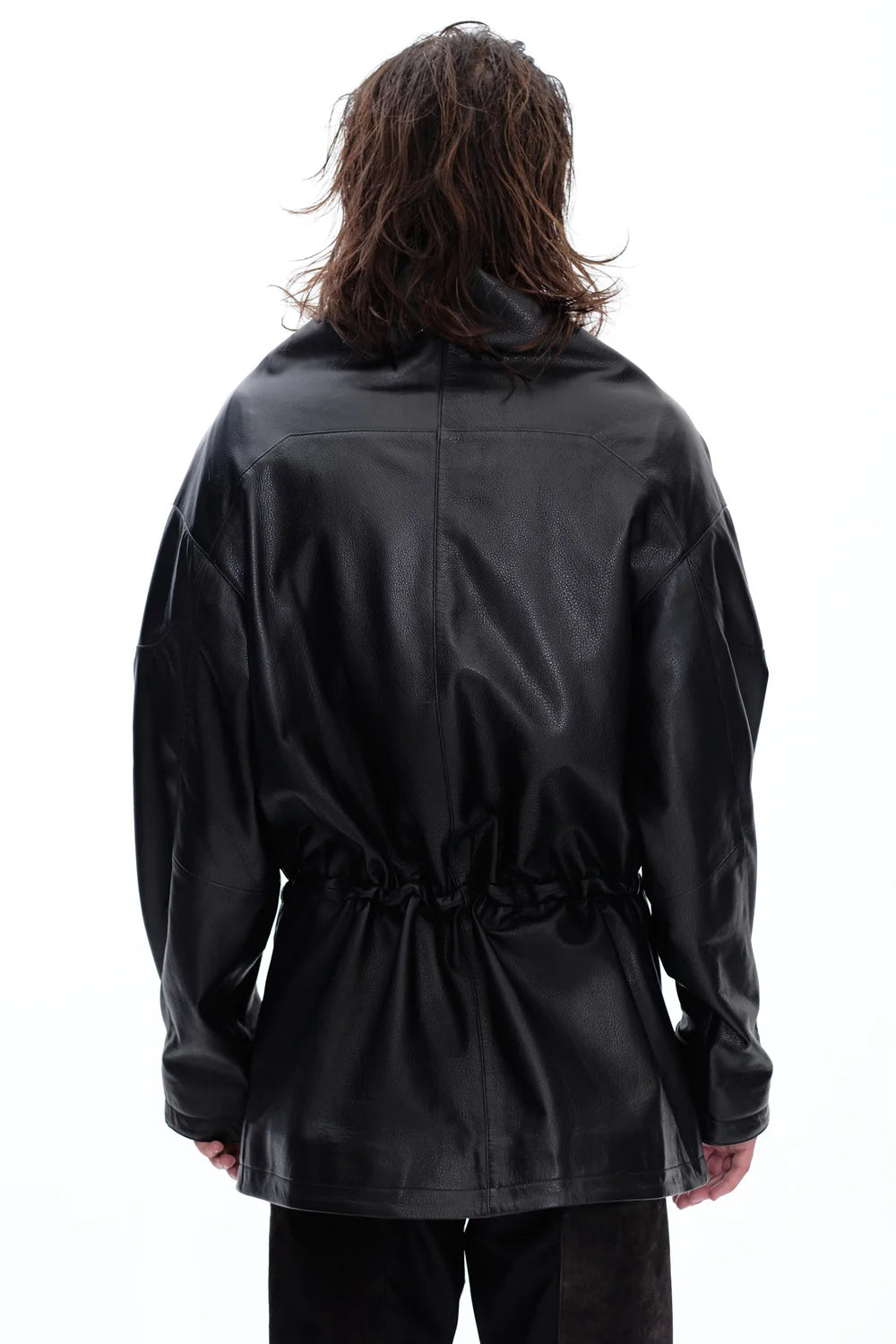 P.L.N Cow Skin Parka leather jacket