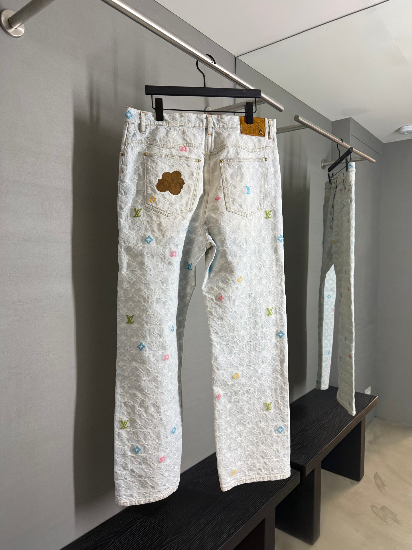 Louis Vuitton x Tyler The Creator Monogram Denim Pants