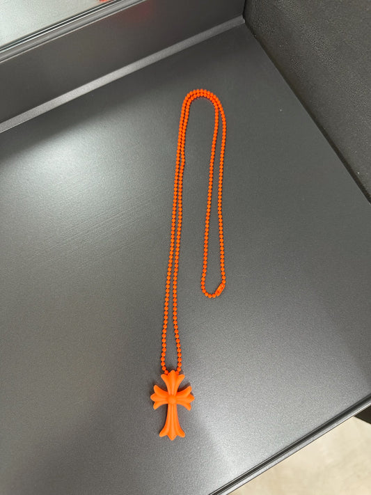 Chrome Hearts Silicone Cross Necklace