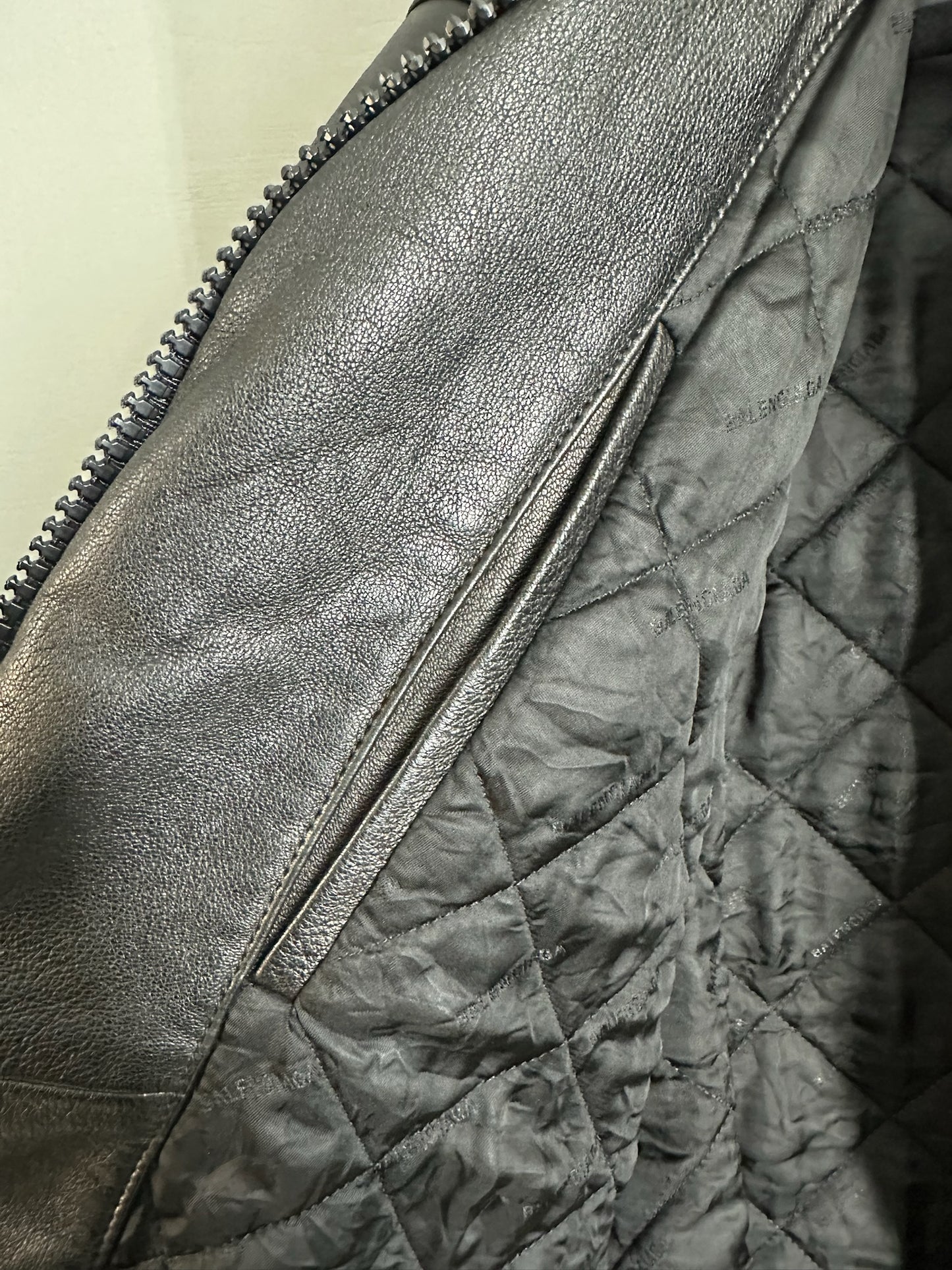 Balenciaga Taxi Leather Jacket