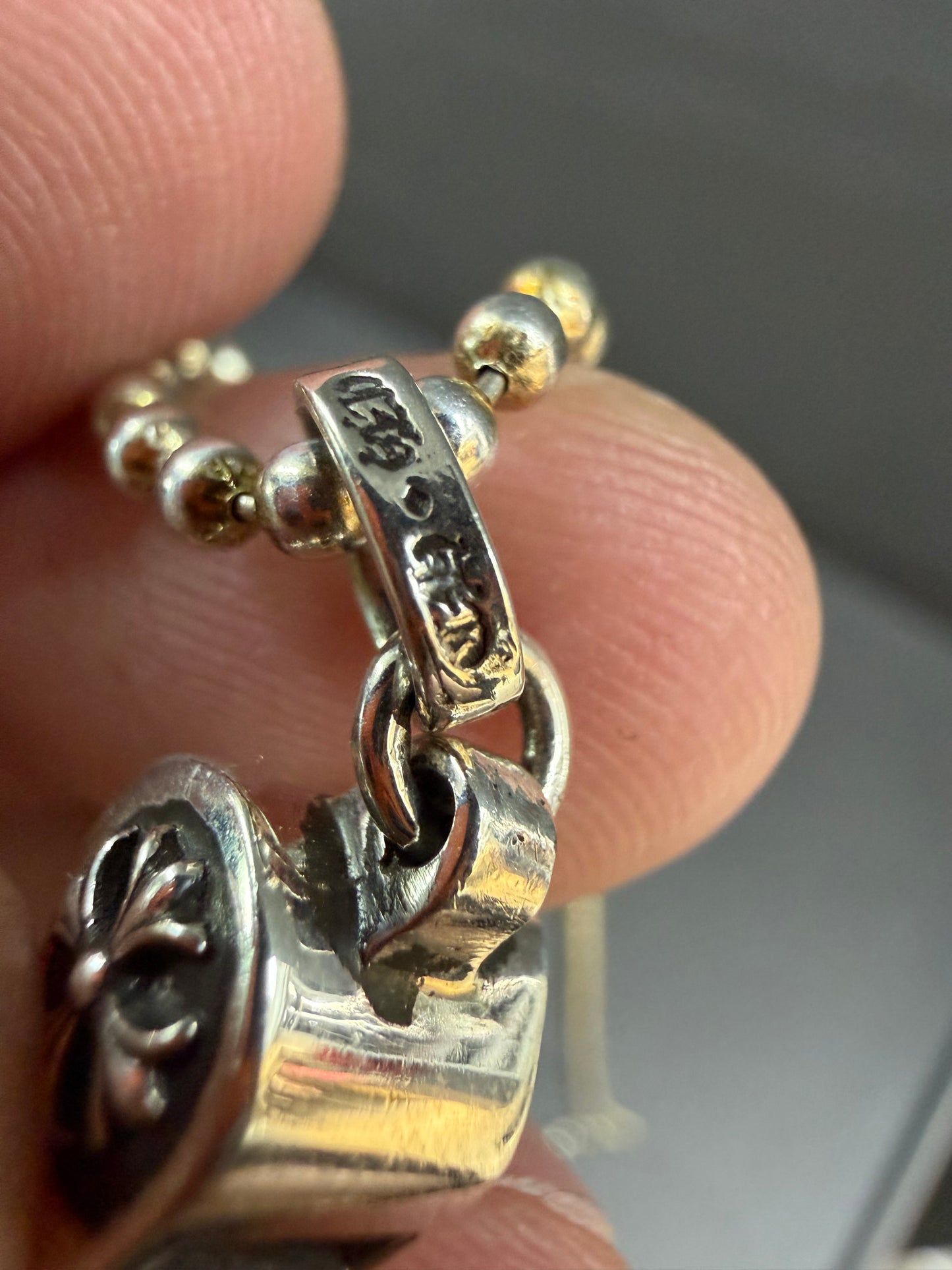 Chrome Hearts Whistle Charm Necklace