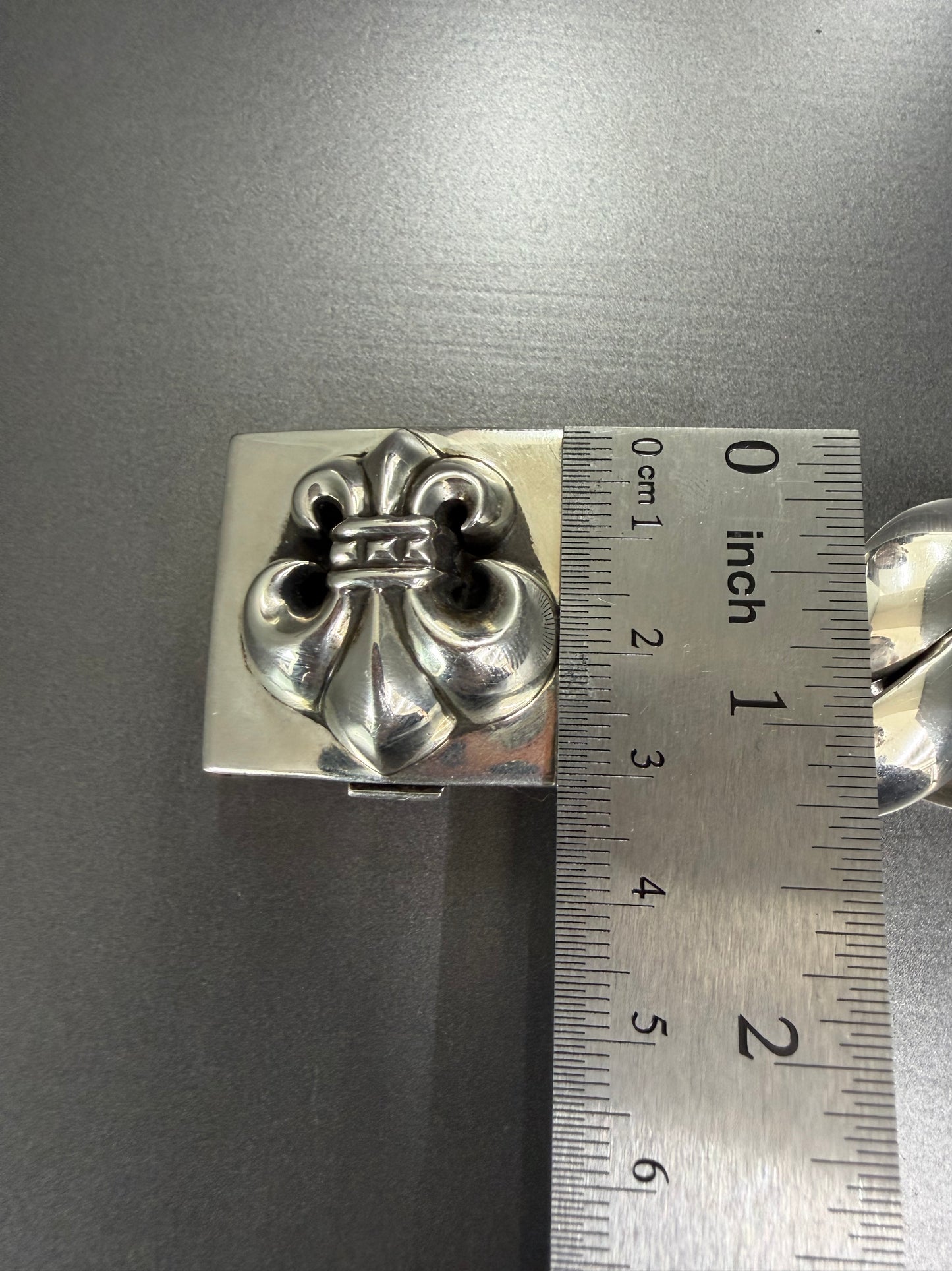 Chrome Hearts Box ID XL Fleur Bracelet