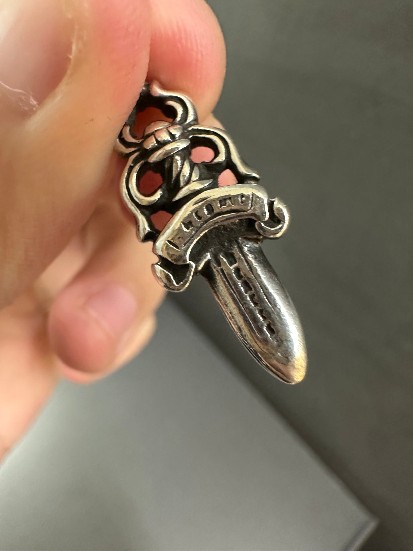 Chrome Hearts Double Dagger Pendant
