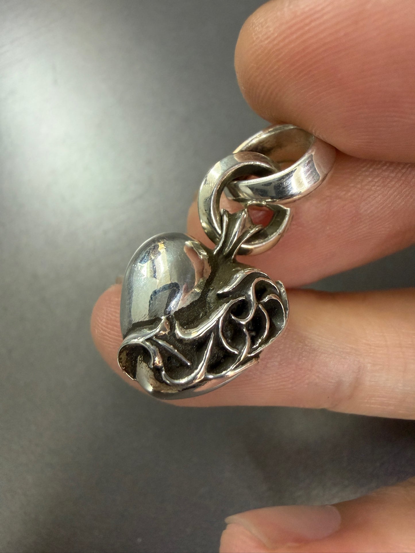 Chrome Hearts Vine Heart Pendant