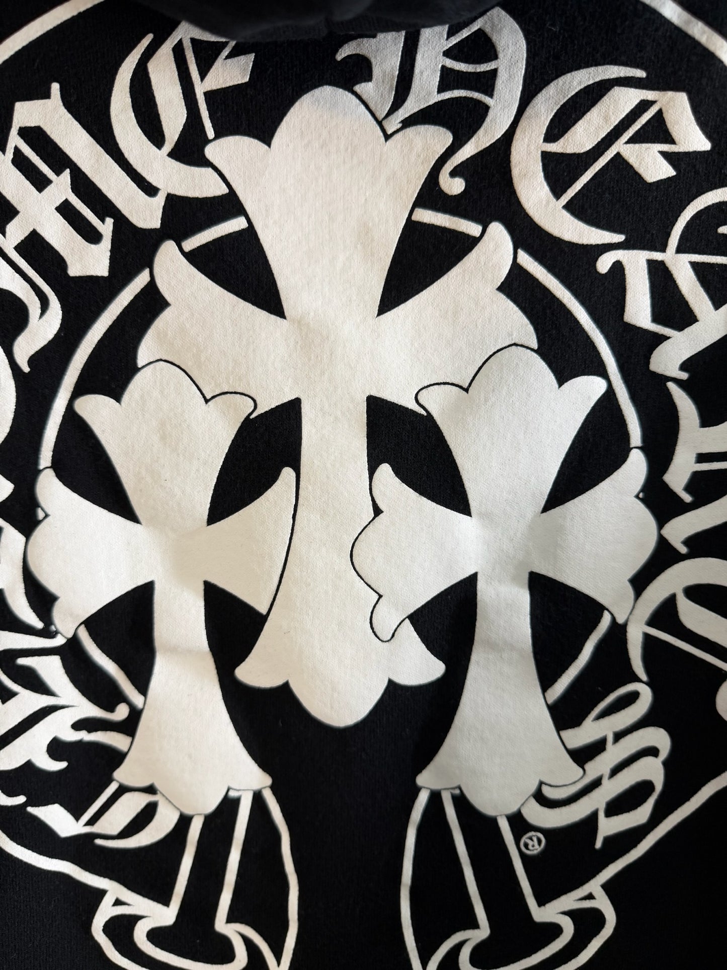 Chrome Hearts Triple Cross Horseshoe Zip-up
