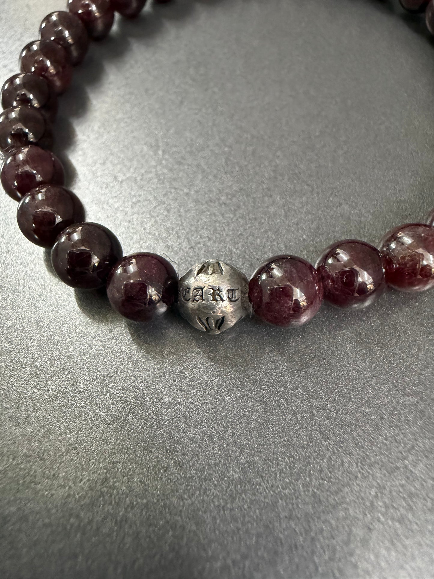 Chrome Hearts Cross Ball Bracelet 6mm