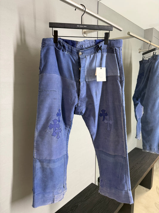 Chrome Hearts Cross Patch French Work Pants