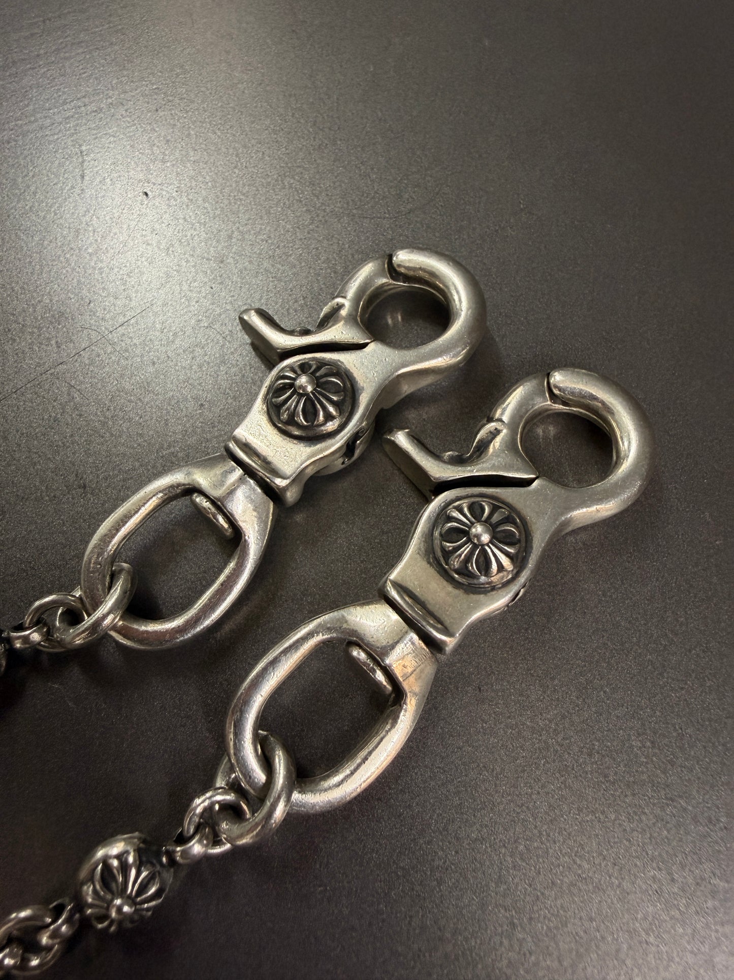 Chrome Hearts Cross Ball Extra Long Wallet Chain