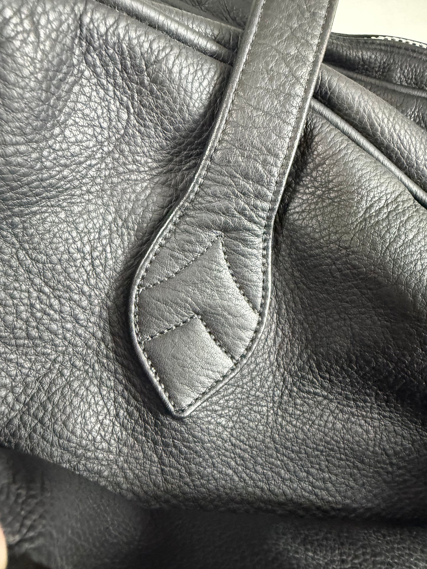 CHROME HEARTS Plain Mother's Bag Pouch Shoulder Boston