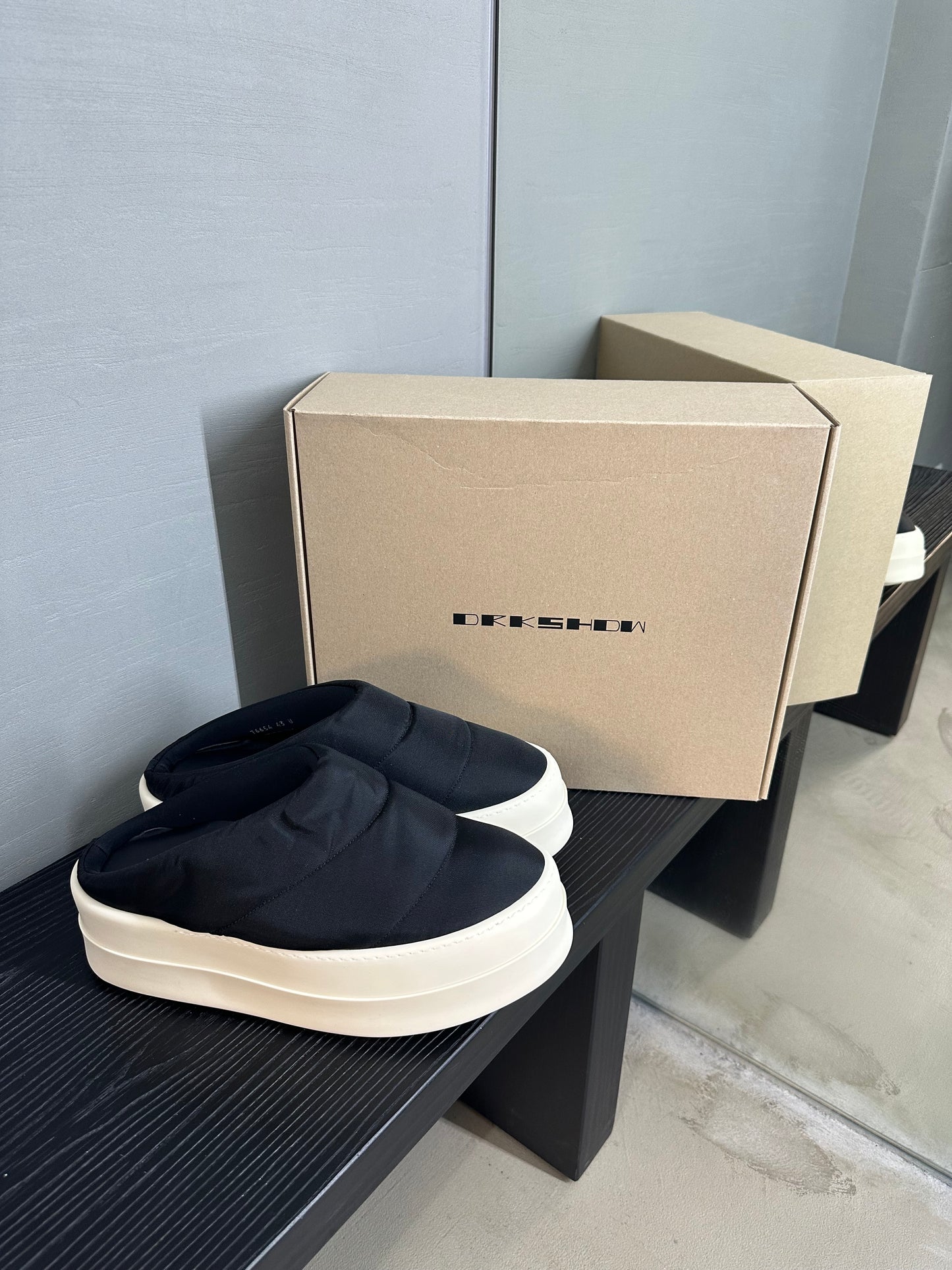 Rick Owens Drkshdw Mega Bumper Slip On Lunar