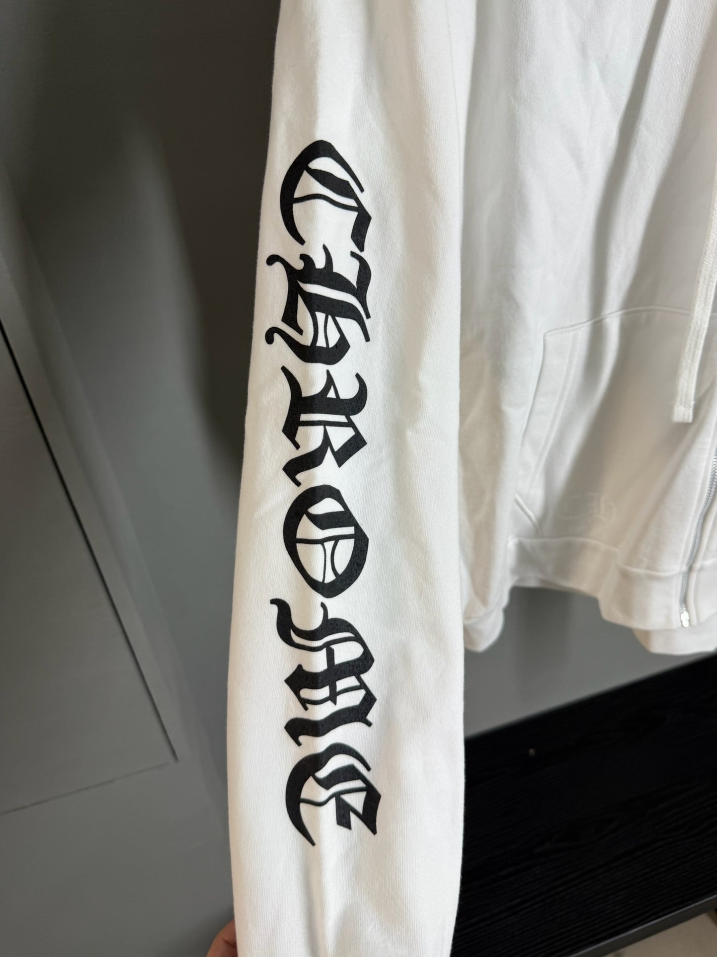 Chrome Hearts Gothic Vertical Zip-Up
