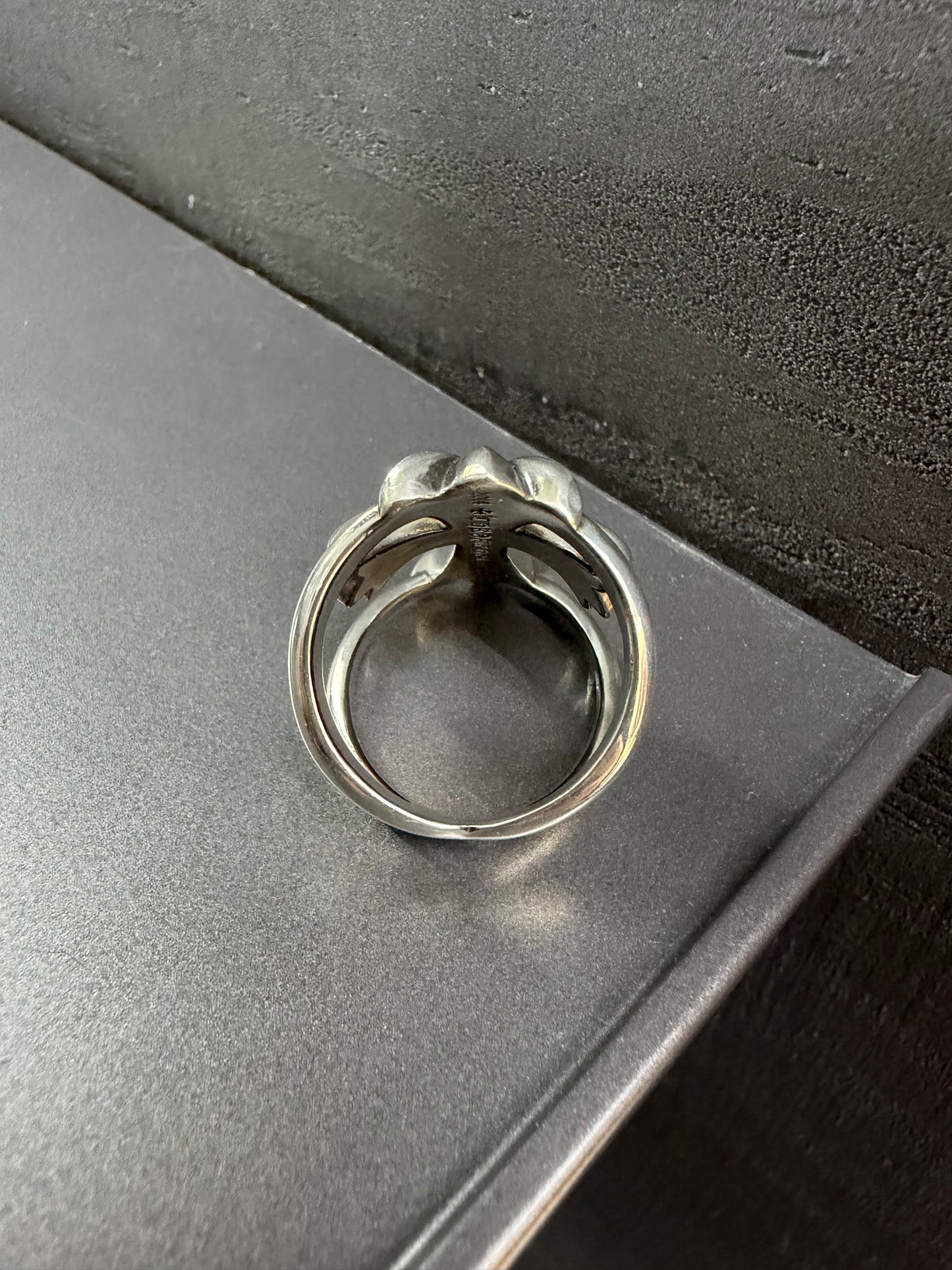 Chrome Hearts Infinity Ring with Diamonds