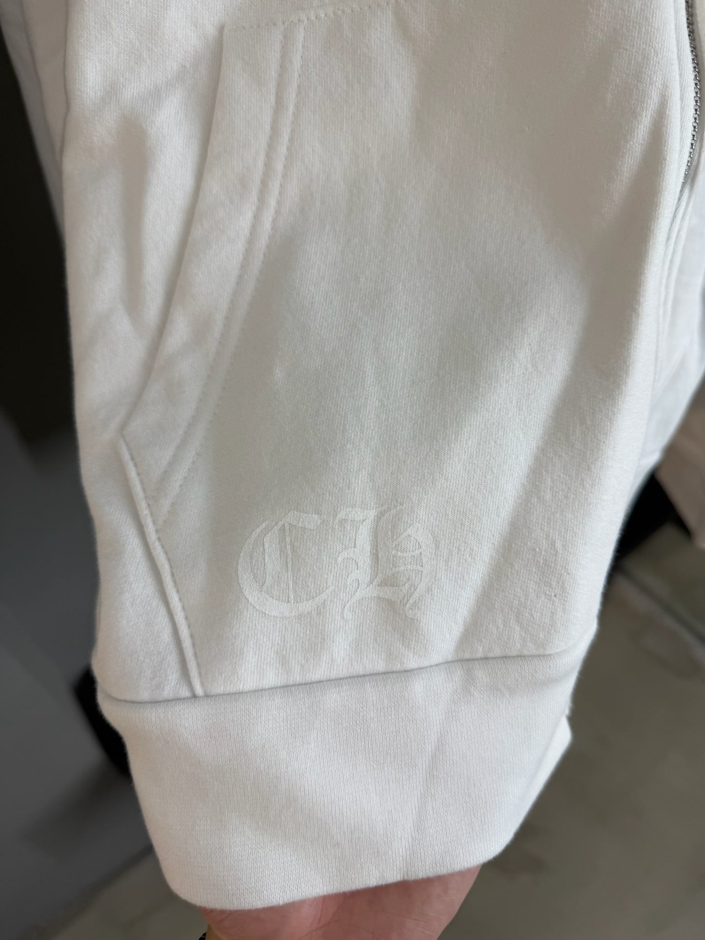 Chrome Hearts Gothic Vertical Zip-Up