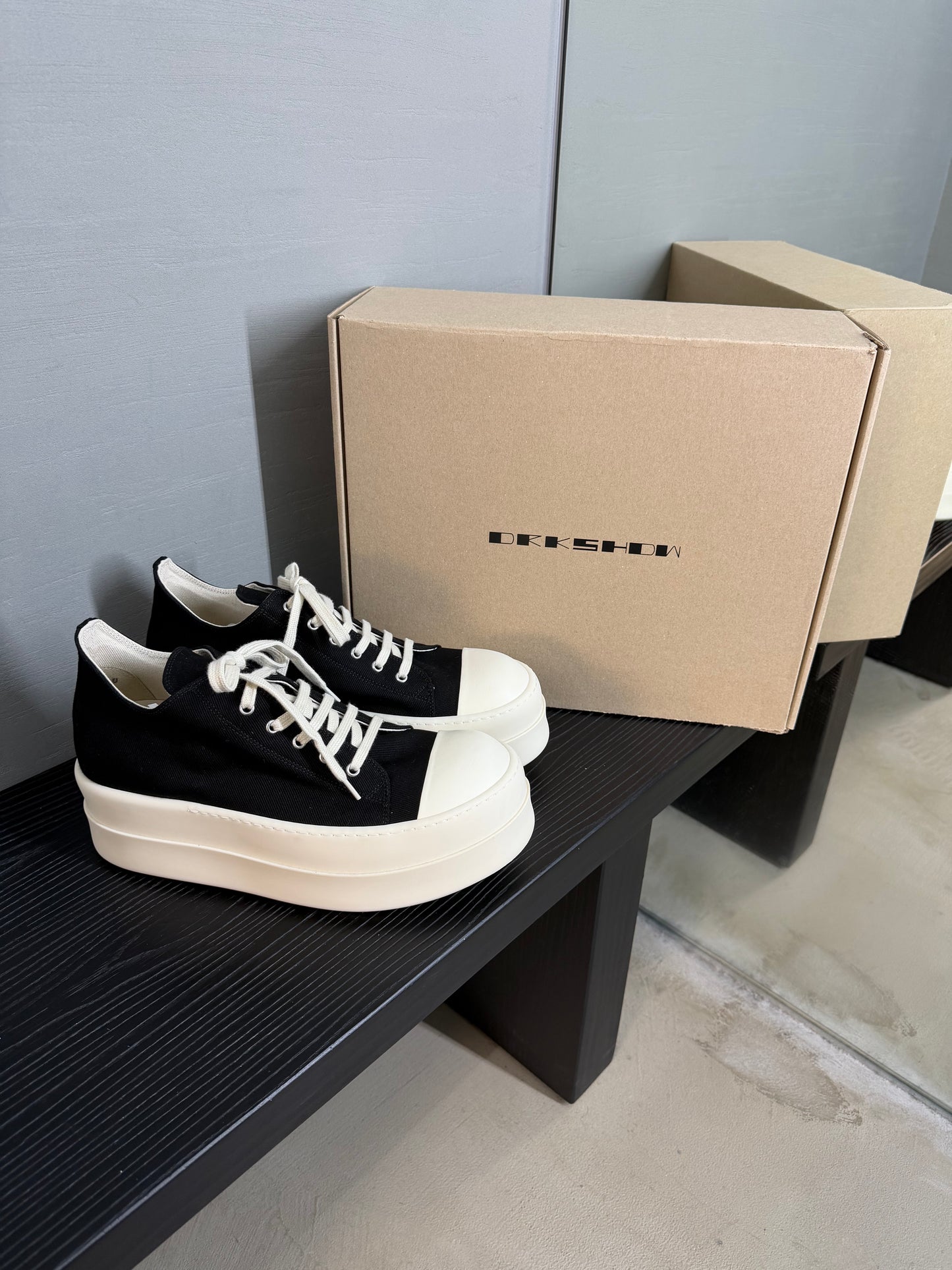 Rick Owens DRKSHDW Mega Bumper Low Sneaks