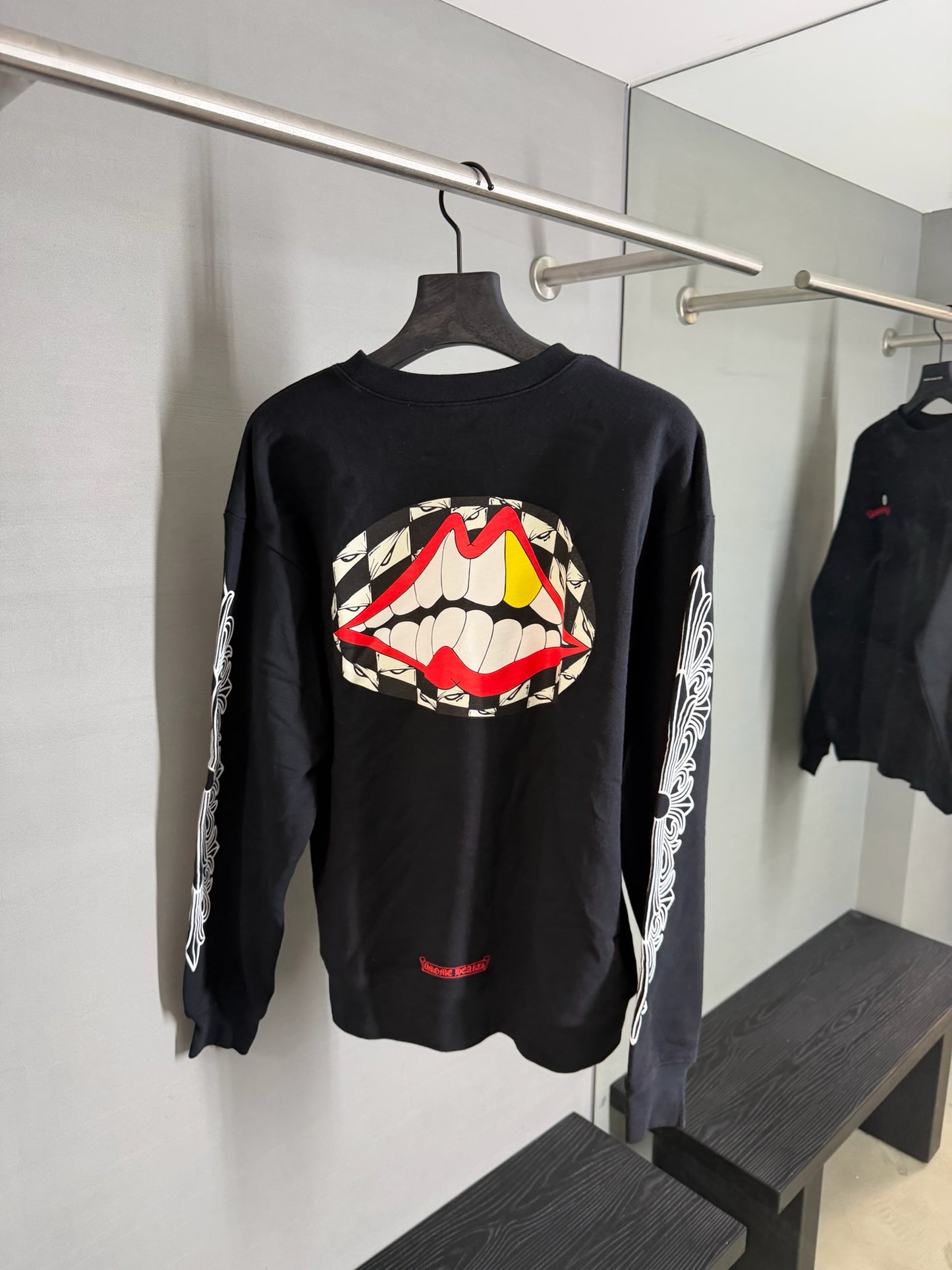 Chrome Hearts Matty Boy Flower Chomper Floral Sweatshirt