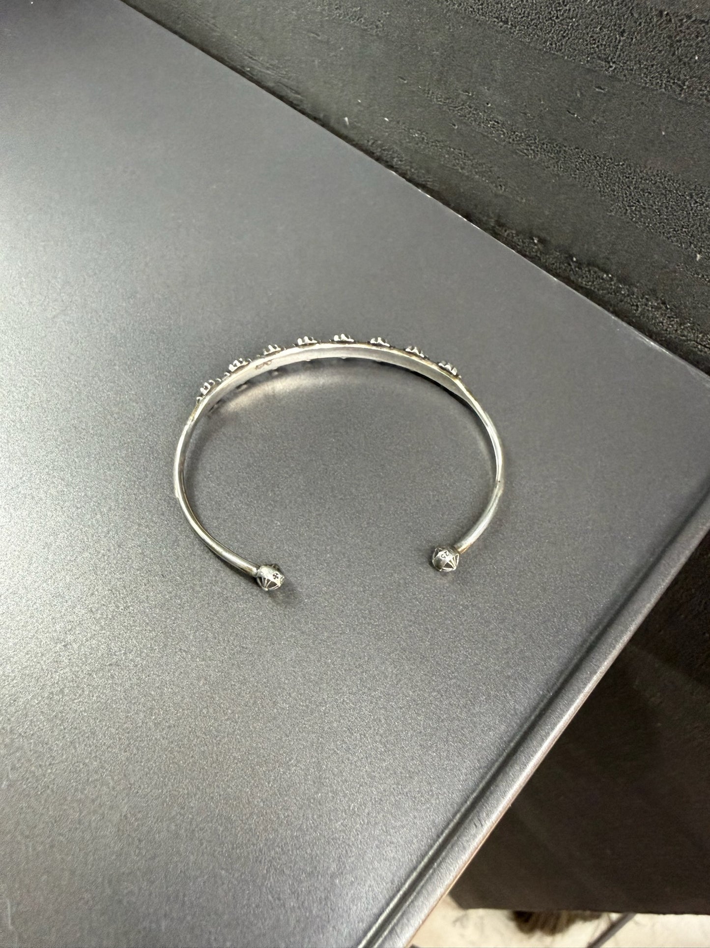 Chrome Hearts Skinny Bangle Plus Bracelet