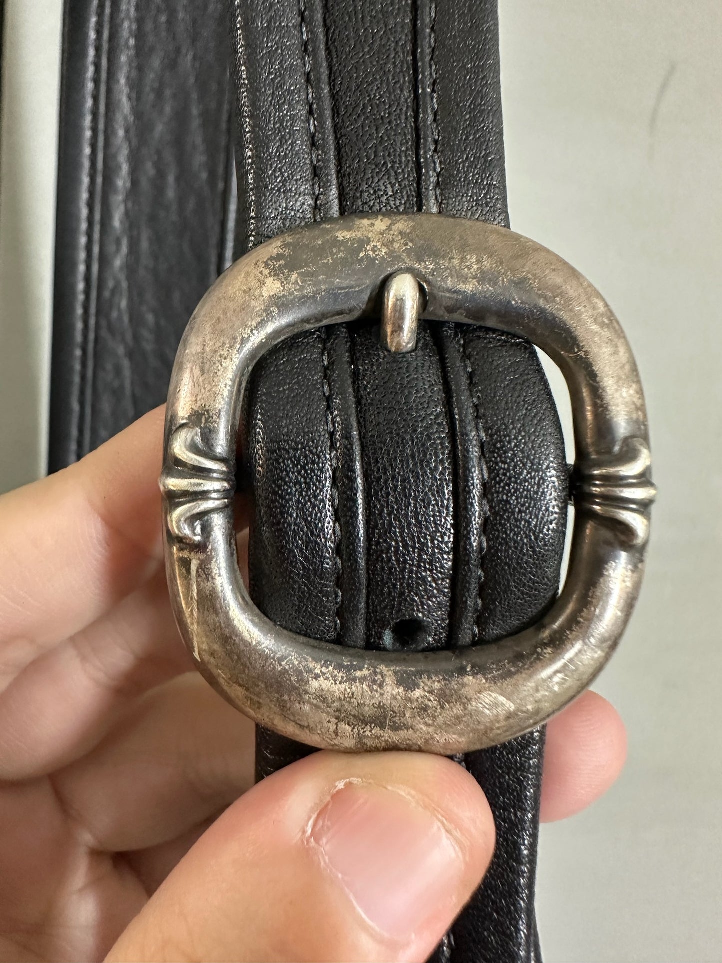 Chrome Hearts Fluer Leather Bag