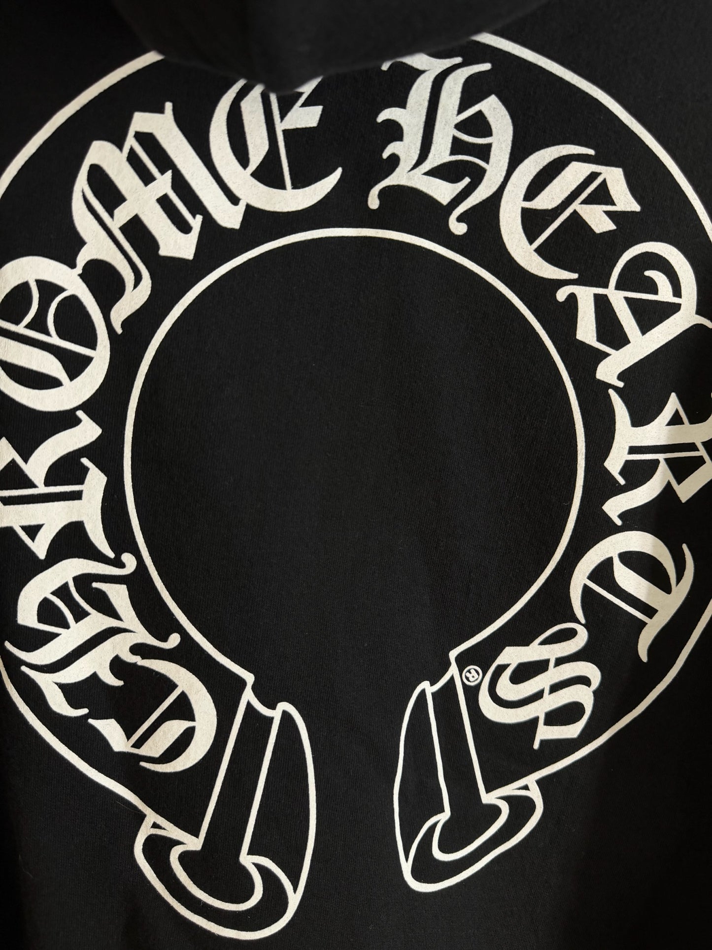 Chrome Hearts Horseshoe Floral Zip-Up Hoodie