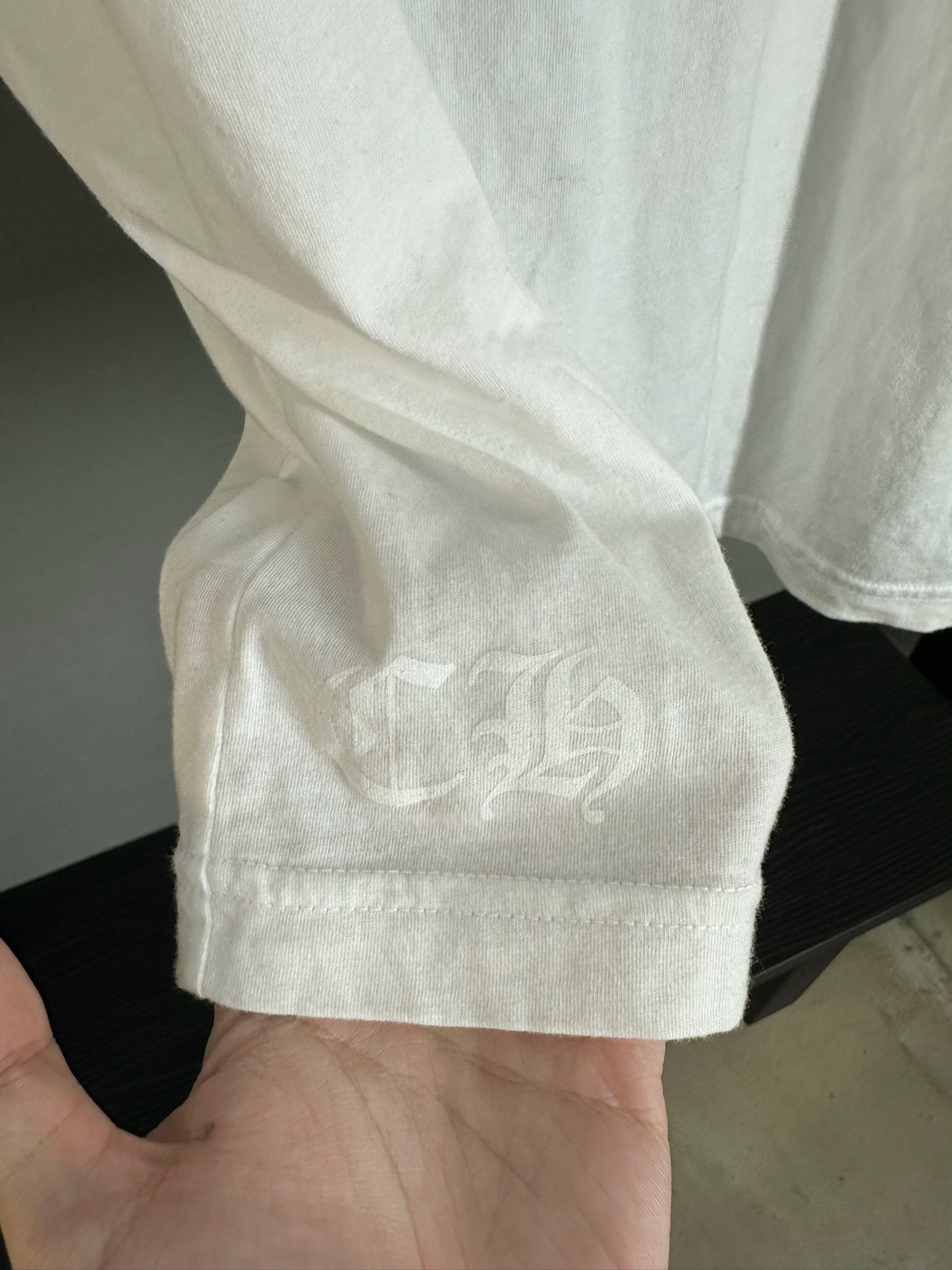 Chrome Hearts Scroll Logo Pocket T-Shirt