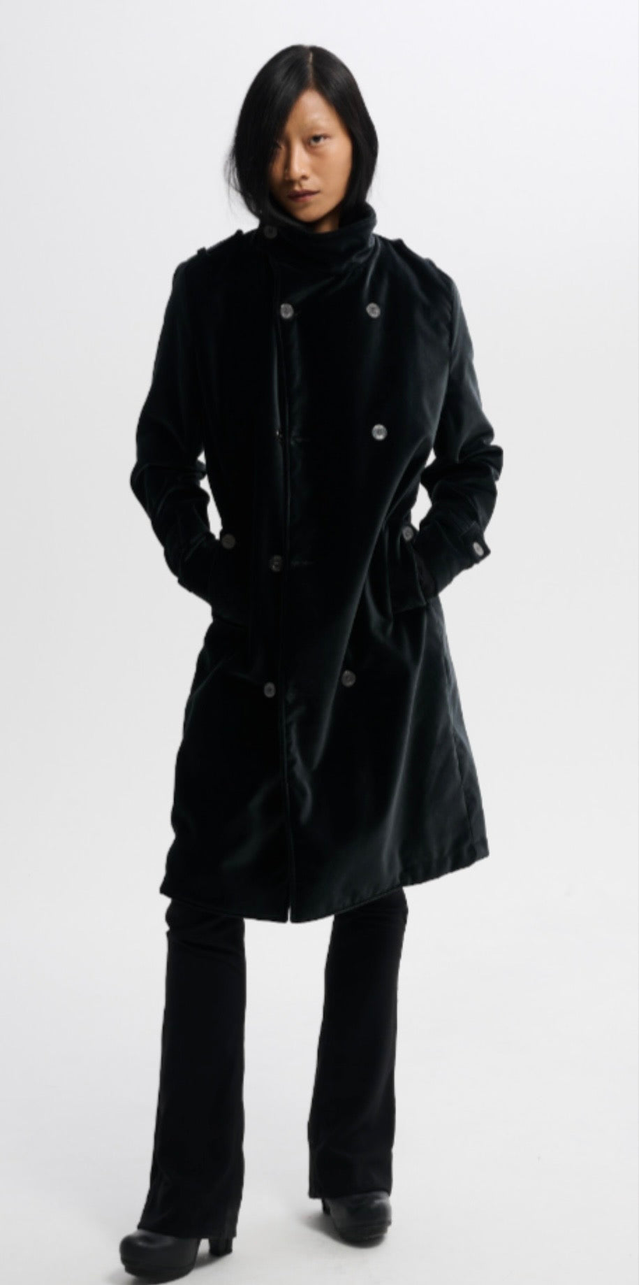 P.L.N. THE WILLIAM COAT VELOUR
