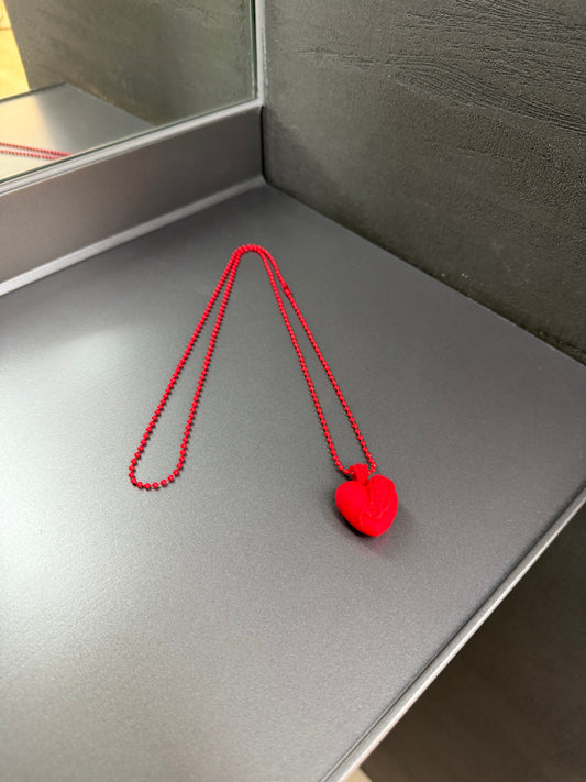 Chrome Hearts Silicone Vine heart Necklace