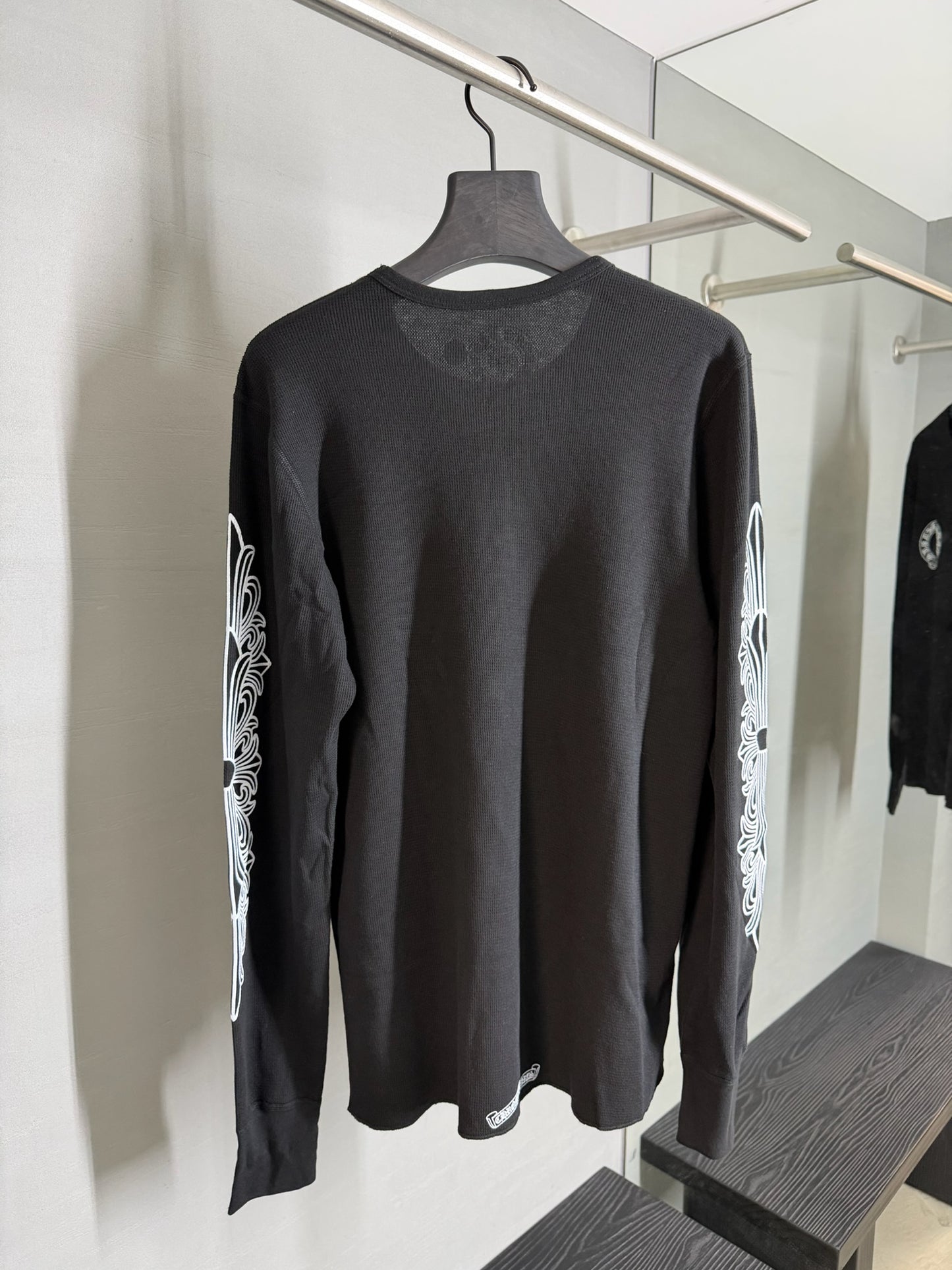 Chrome Hearts Horseshoe Floral Thermal Long Sleeve