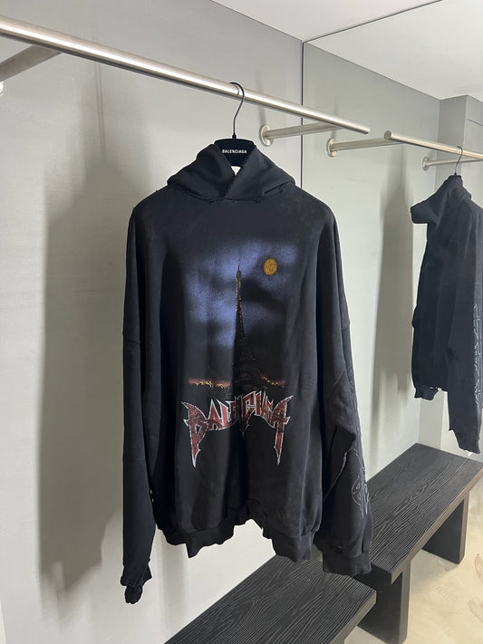 Balenciaga Paris Moon
No Pocket Hoodie