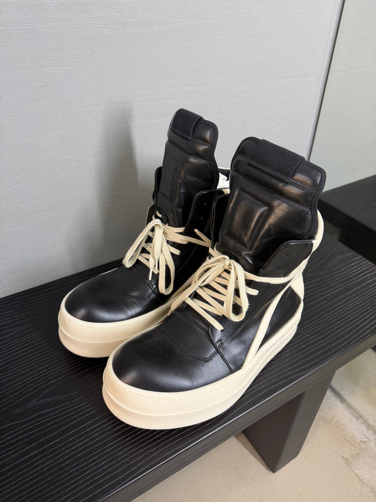 Rick Owens Mega Bumper Geobasket Sneakers