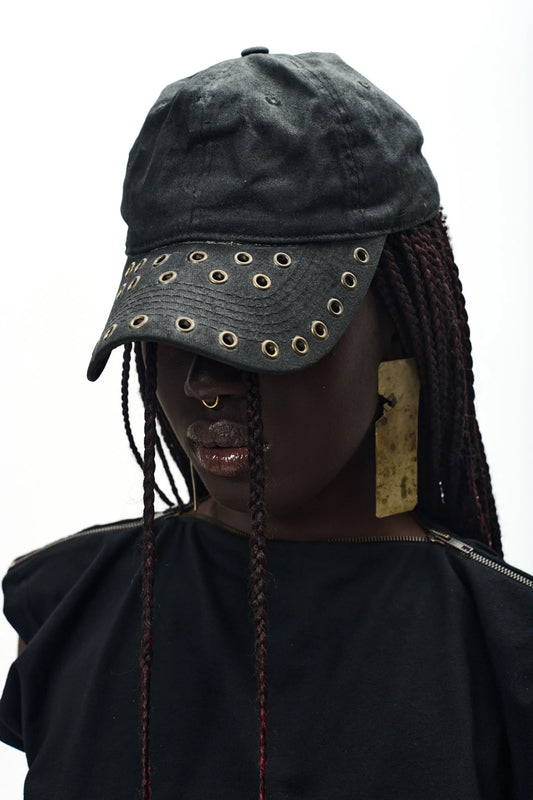 P.L.N. Oilskin Eyelet Cap