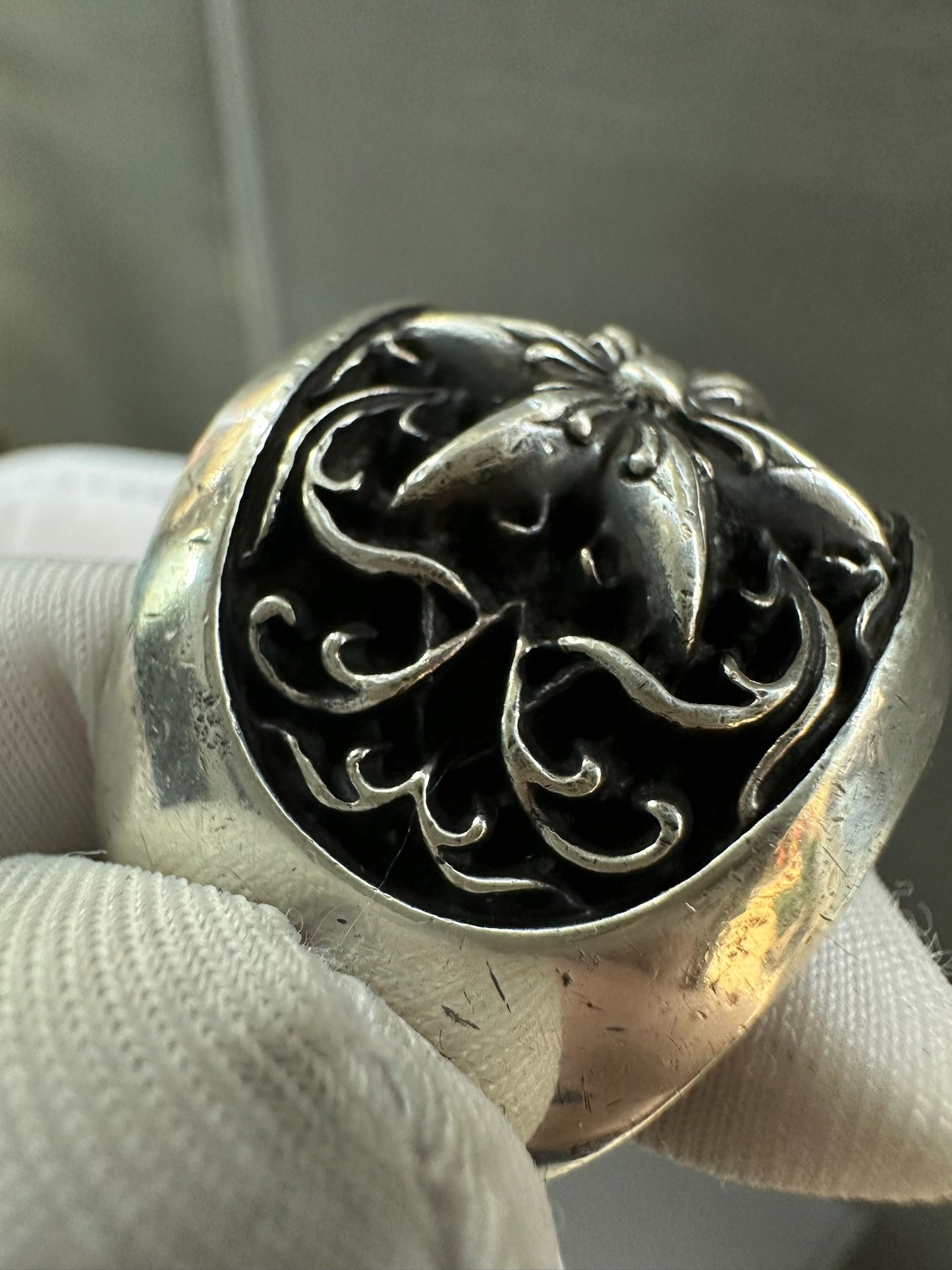 Chrome Hearts Classic Oval Star Ring